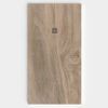 Douchebak van hars met leisteenstructuur ONTARIO OLM hout effect – antislip STONE 3D modern