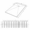 Douchebak van hars met leisteenstructuur PIJN DENVER hout effect – antislip STONE 3D modern - Afbeelding 4