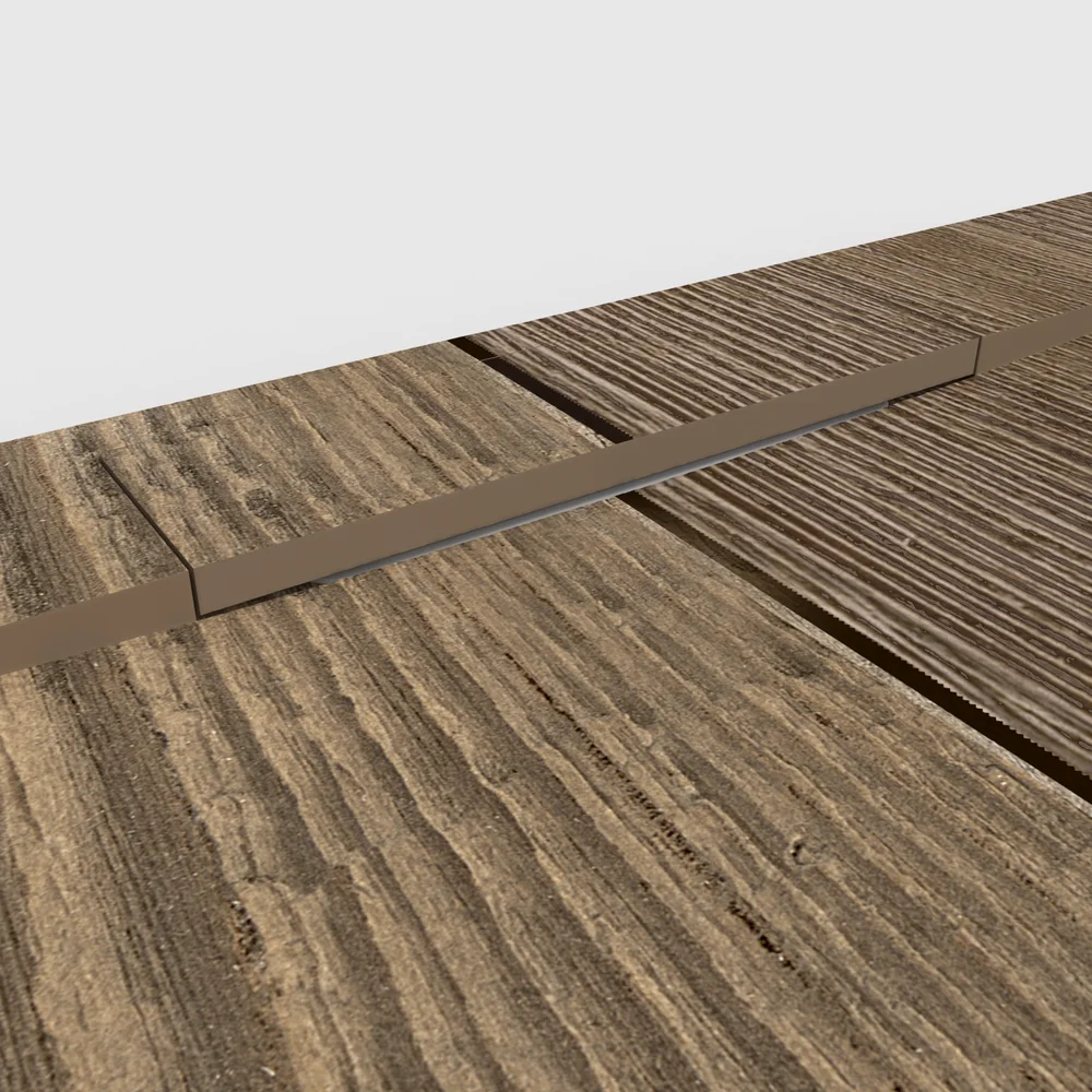 Douchebak PLASTER 3D imitatiehout-effect KAEDRON – detail