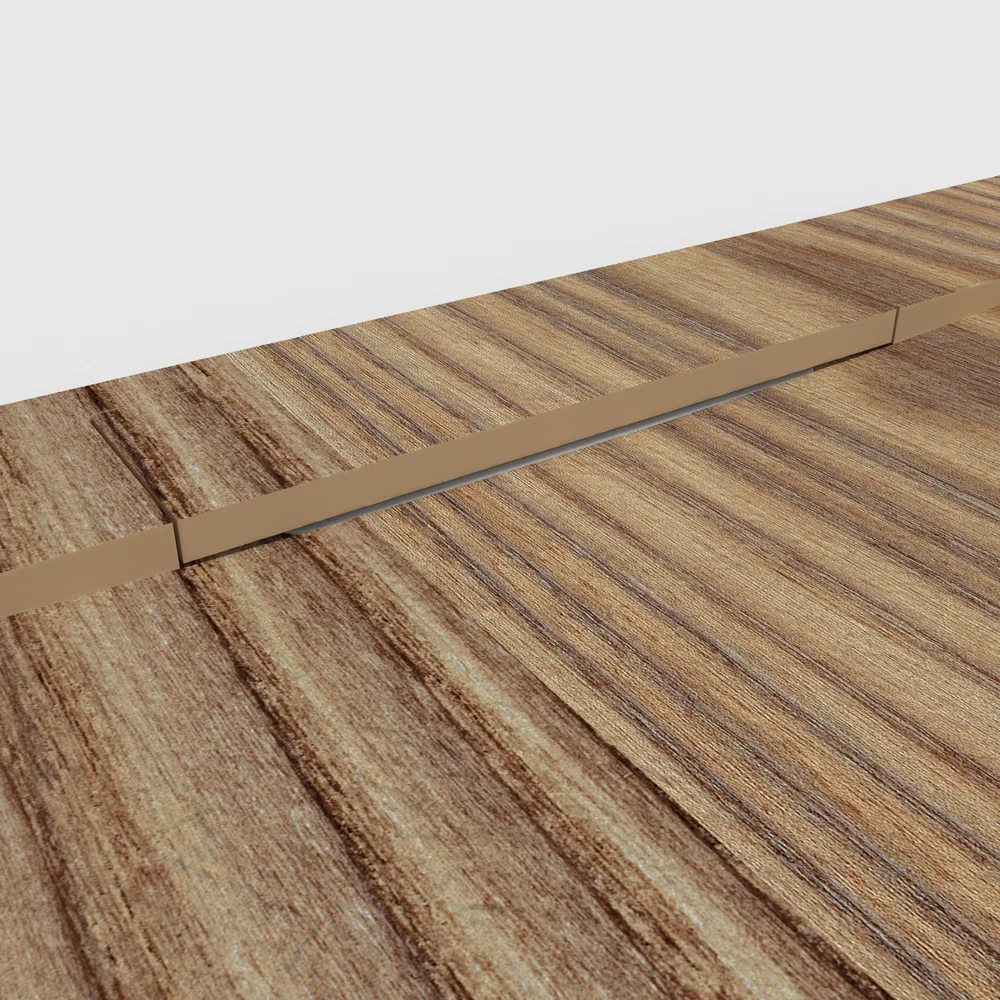 Douchebak PLASTER 3D imitatiehout-effect LAHUEN – detail