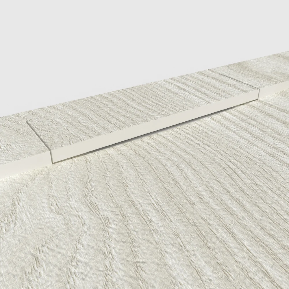 Douchebak PLASTER 3D imitatiehout-effect LUZORE – detail