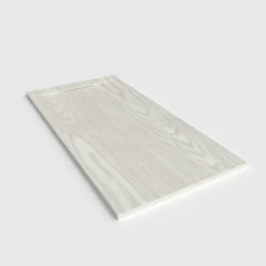 Douchebak PLASTER 3D imitatiehout-effect LUZORE – perspectief