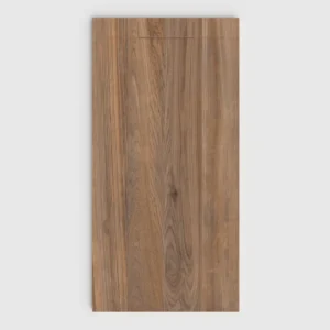 Douchebak PLASTER 3D imitatiehout-effect MIRAWOOD – vooraanzicht