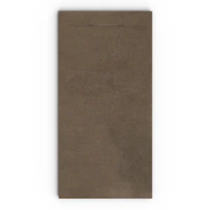 Douchebak PLASTER 3D imitatiebeton-effect formwork – vooraanzicht