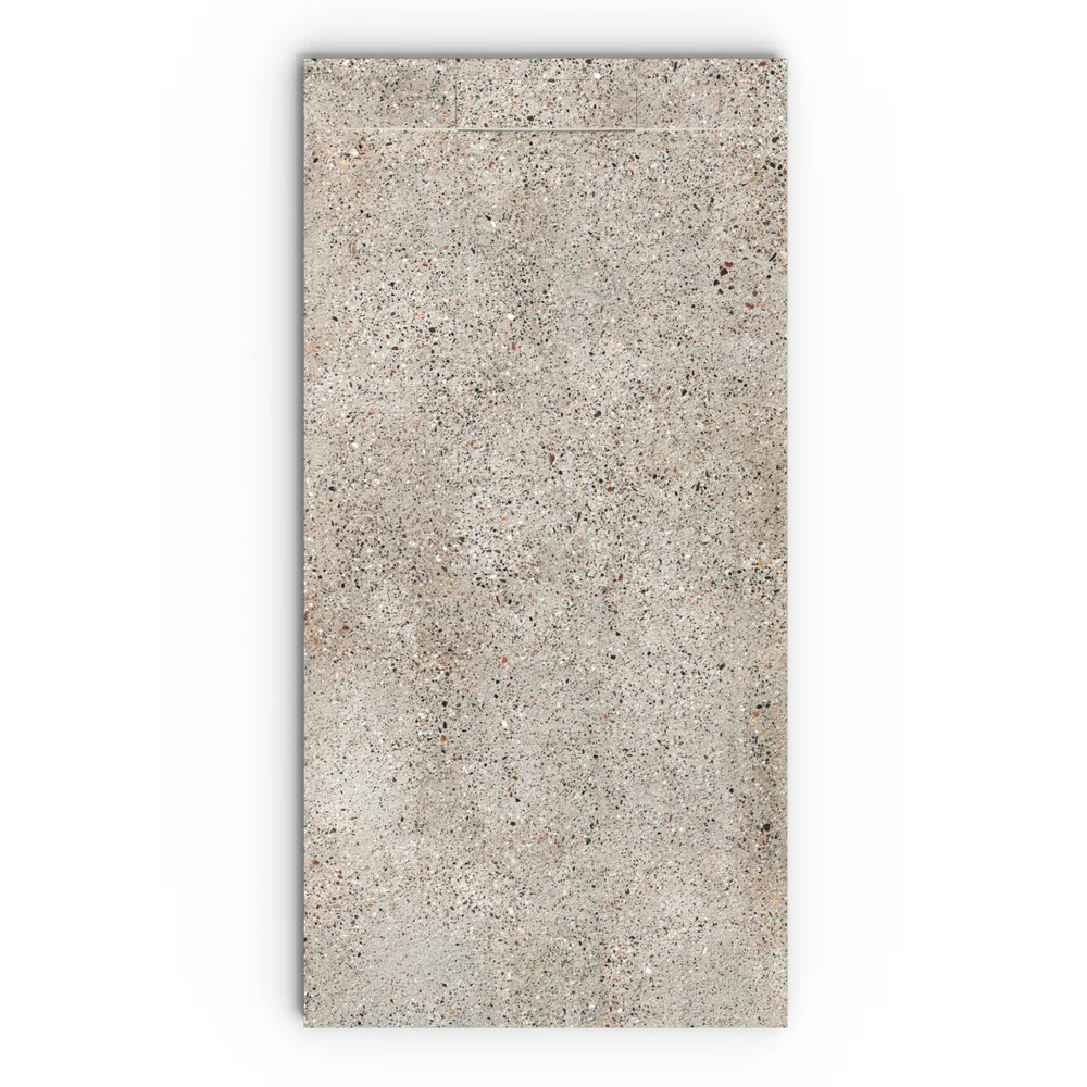 Douchebak PLASTER 3D imitatiebeton-effect Industrial – vooraanzicht