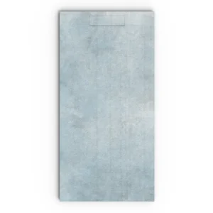Douchebak PLASTER 3D imitatiebeton-effect pearl – vooraanzicht