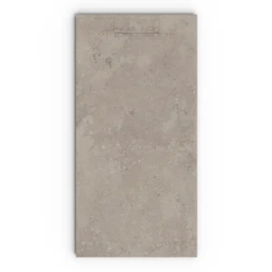 Douchebak PLASTER 3D imitatiebeton-effect smooth – vooraanzicht