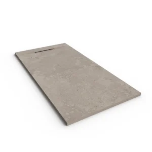 Douchebak PLASTER 3D imitatiebeton-effect smooth – perspectief