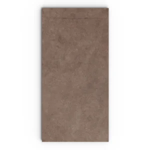 Douchebak PLASTER 3D imitatiebeton-effect tone – vooraanzicht