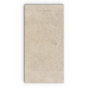 Douchebak PLASTER 3D imitatiebeton-effect wet – vooraanzicht