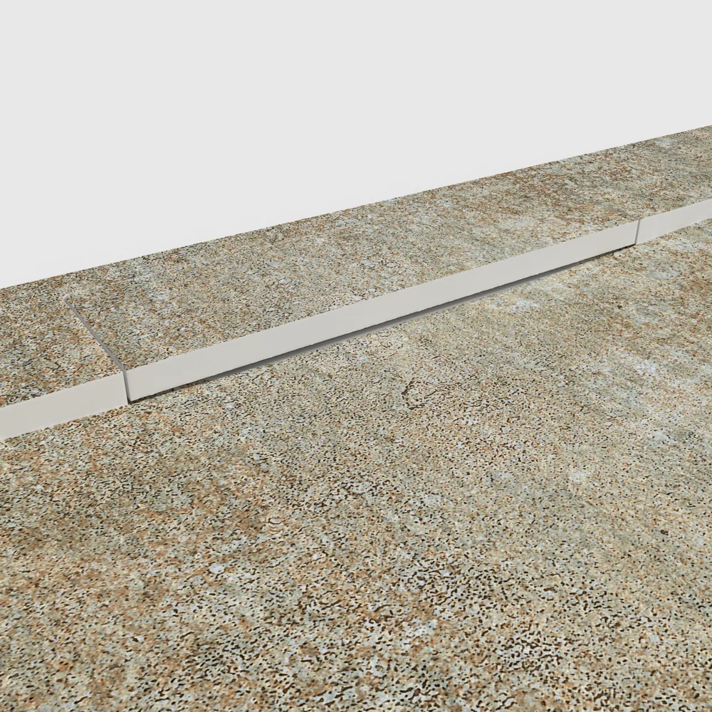 Douchebak PLASTER 3D imitatiebeton-effect ARKETA – detail