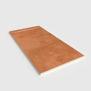 Douchebak PLASTER 3D imitatiebeton-effect BASALUX – perspectief