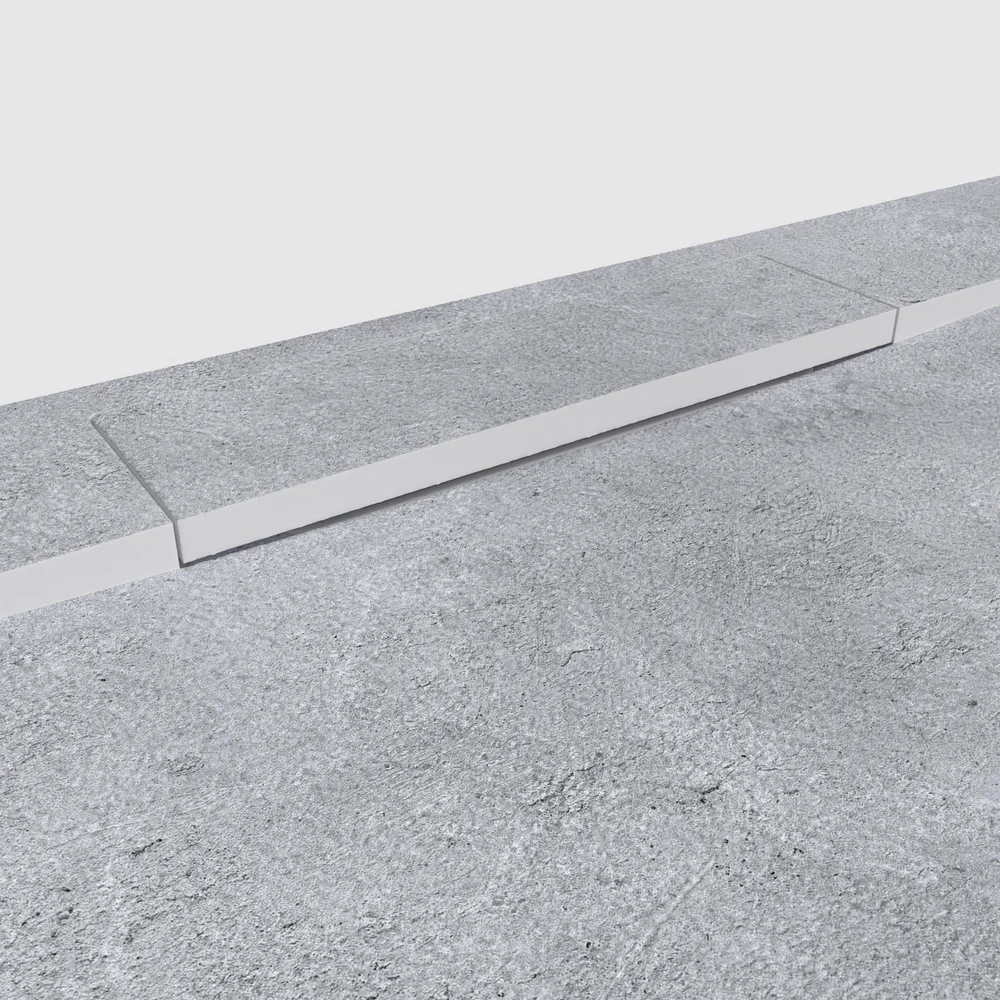 Douchebak PLASTER 3D imitatiebeton-effect CEMARO – detail