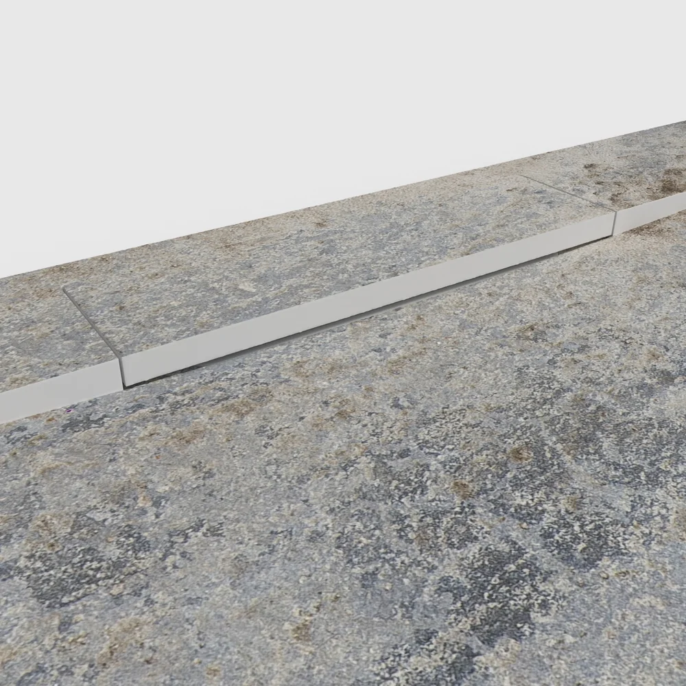 Douchebak PLASTER 3D imitatiebeton-effect CEMLUX – detail