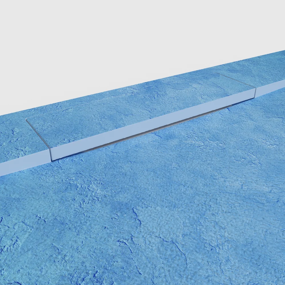 Douchebak PLASTER 3D imitatiebeton-effect CIVIKA – detail