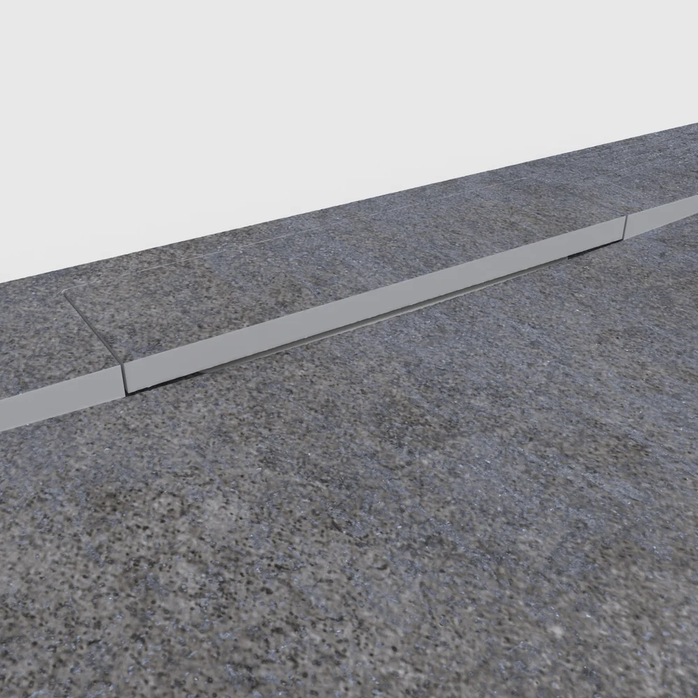 Douchebak PLASTER 3D imitatiebeton-effect LUNEXOR – detail
