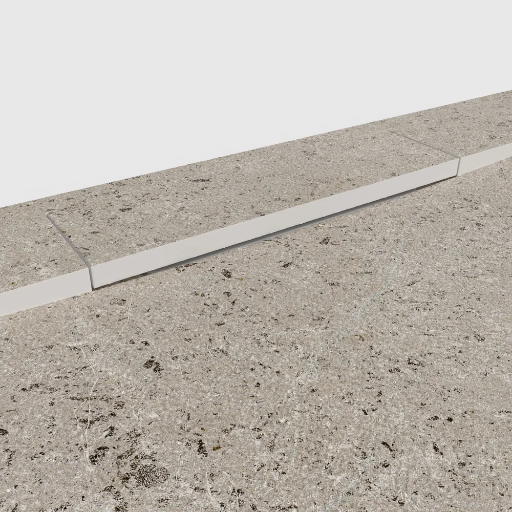 Douchebak PLASTER 3D imitatiebeton-effect SARRIA – detail