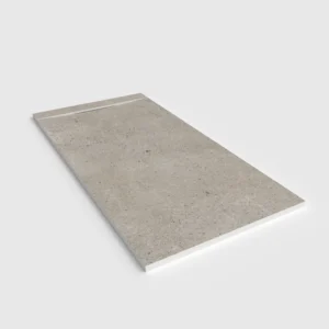 Douchebak PLASTER 3D imitatiebeton-effect SARRIA – perspectief