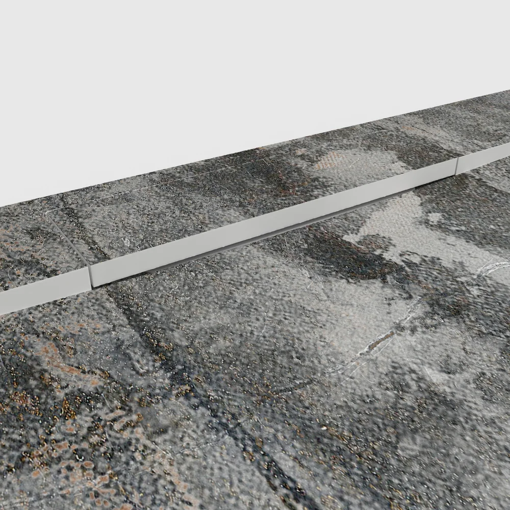 Douchebak PLASTER 3D imitatiebeton-effect SILEXUM – detail