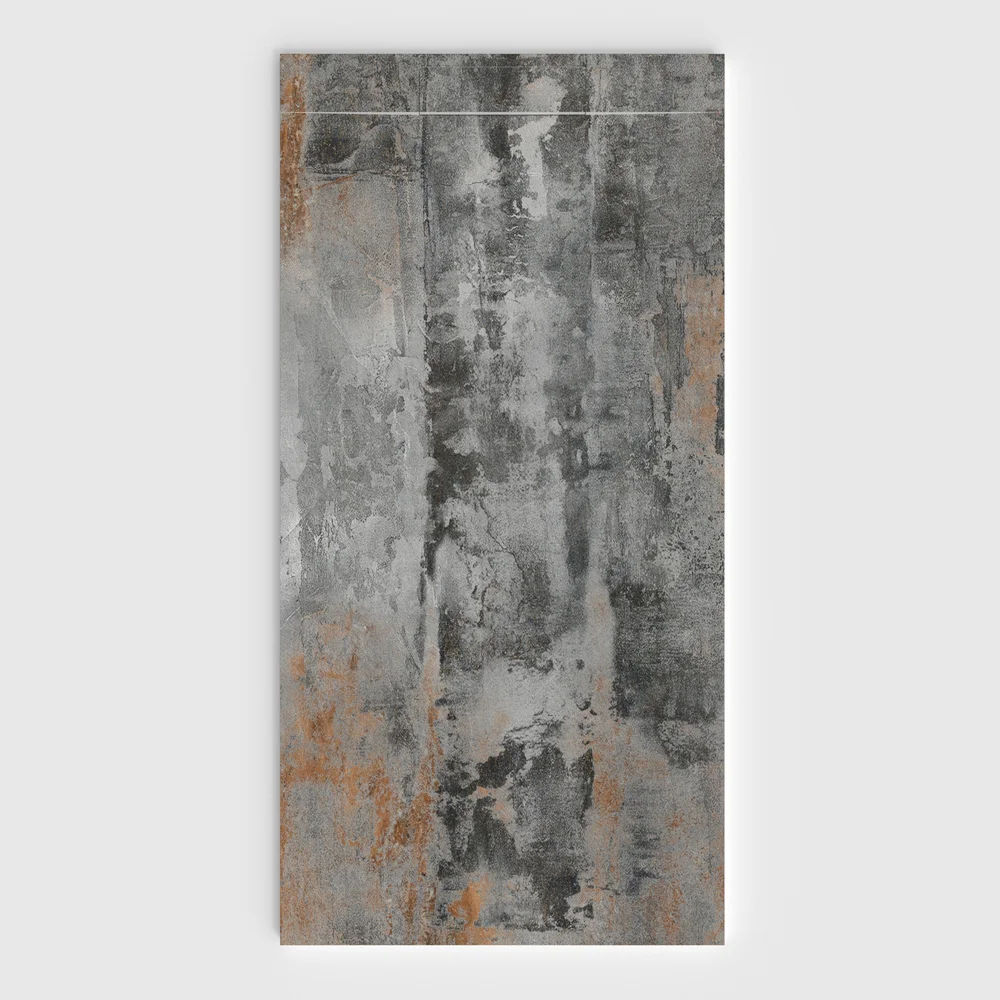 Douchebak PLASTER 3D imitatiebeton-effect SILEXUM – vooraanzicht