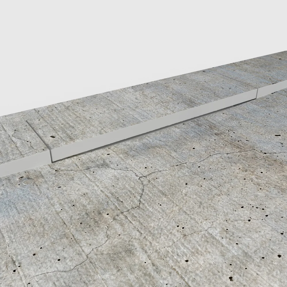 Douchebak PLASTER 3D imitatiebeton-effect URBALIS – detail