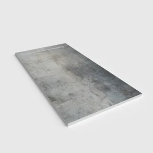 Douchebak PLASTER 3D imitatiebeton-effect URBALIS – perspectief