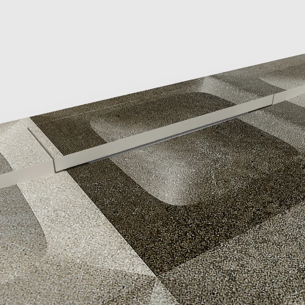Douchebak PLASTER 3D imitatie hydraulische tegels-effect HIDRALIA – detail