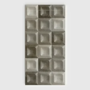 Douchebak PLASTER 3D imitatie hydraulische tegels-effect HIDRALIA – vooraanzicht