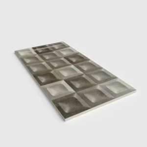 Douchebak PLASTER 3D imitatie hydraulische tegels-effect HIDRALIA – perspectief