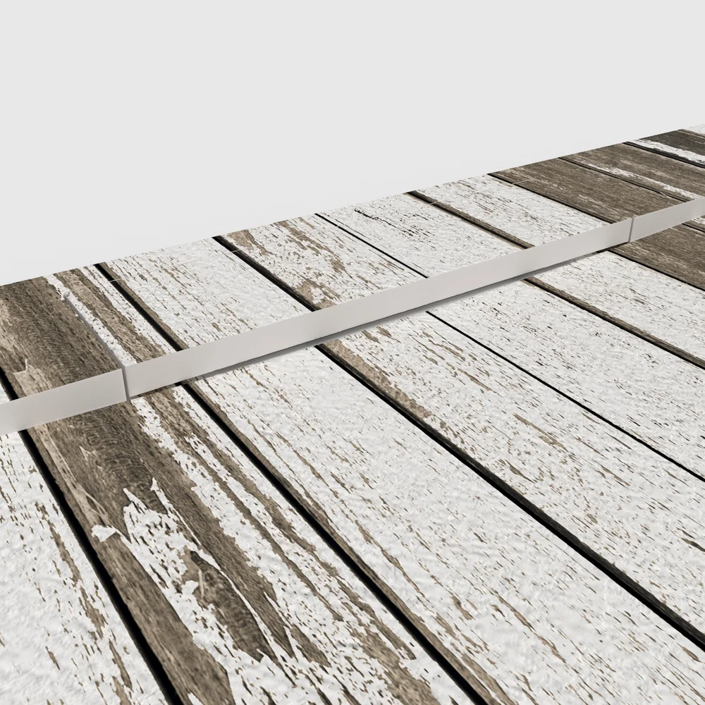 Douchebak PLASTER 3D imitatiehout-effect AKALBO – detail