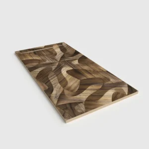 Douchebak PLASTER 3D imitatiehout-effect AMELVA – perspectief