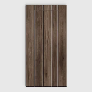 Douchebak PLASTER 3D imitatiehout-effect BRUNALE – vooraanzicht