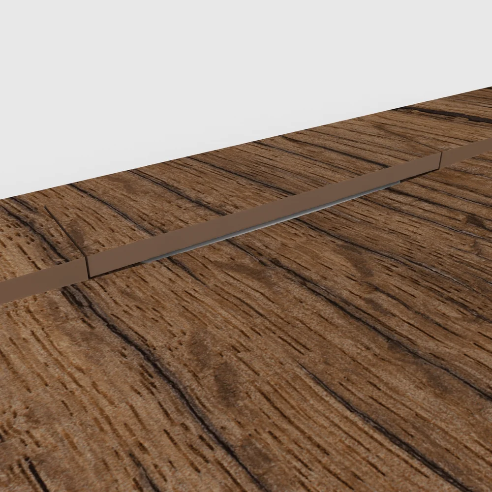 Douchebak PLASTER 3D imitatiehout-effect DEKORAE – detail