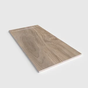 Douchebak PLASTER 3D imitatiehout-effect FIRALIS – perspectief