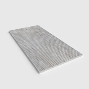 Douchebak PLASTER 3D imitatiehout-effect OLMIRA – perspectief