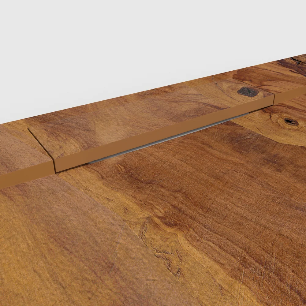 Douchebak PLASTER 3D imitatiehout-effect TRENKAL – detail