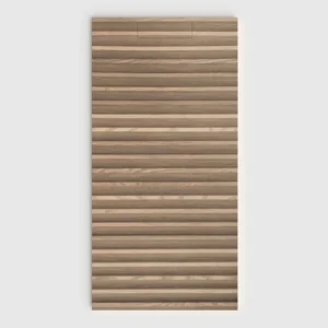 Douchebak PLASTER 3D imitatiehout-effect WOOLDEN – vooraanzicht