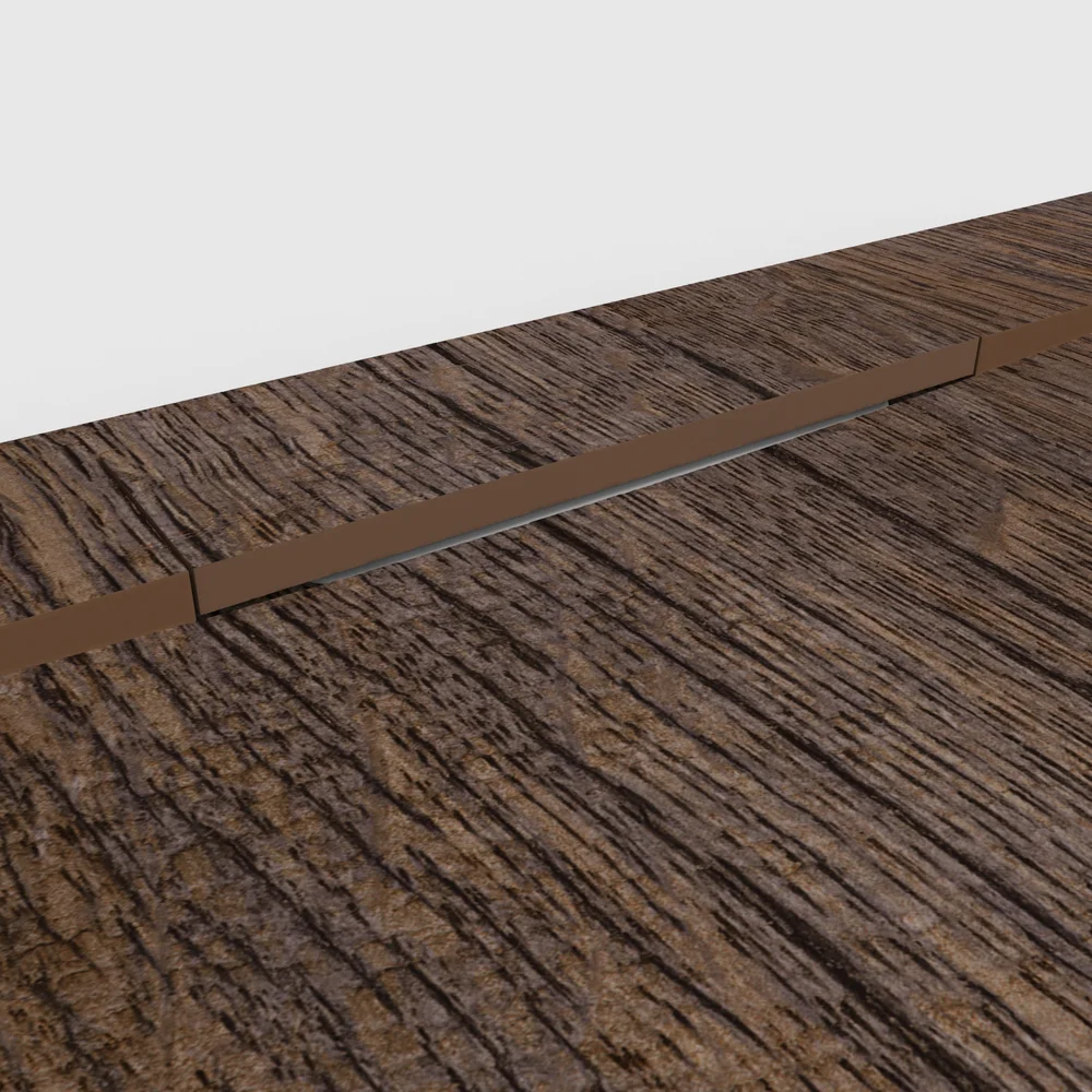 Douchebak PLASTER 3D imitatiehout-effect ZARLEN – detail