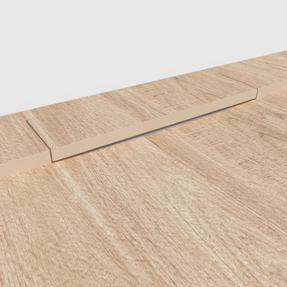 Douchebak PLASTER 3D imitatiehout-effect ZAYANOR – detail