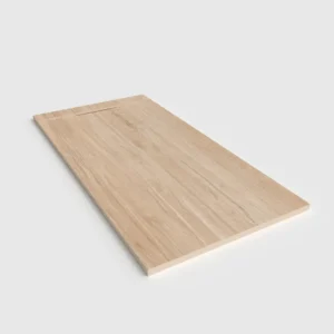 Douchebak PLASTER 3D imitatiehout-effect ZAYANOR – perspectief