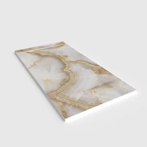 Douchebak PLASTER 3D imitatiemarmer-effect ALBARELLE – perspectief