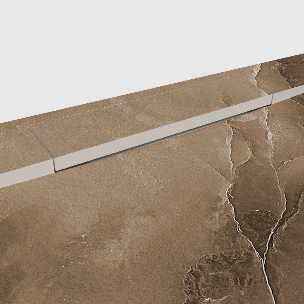 Douchebak PLASTER 3D imitatiemarmer-effect ALBARINOIR – detail