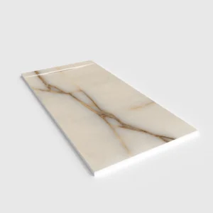 Douchebak PLASTER 3D imitatiemarmer-effect ATHENOX – perspectief