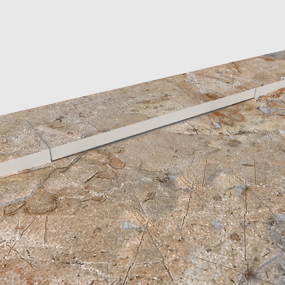 Douchebak PLASTER 3D imitatiemarmer-effect AURANTHIA – detail
