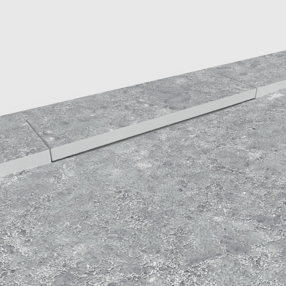 Douchebak PLASTER 3D imitatiemarmer-effect CARRAVON – detail