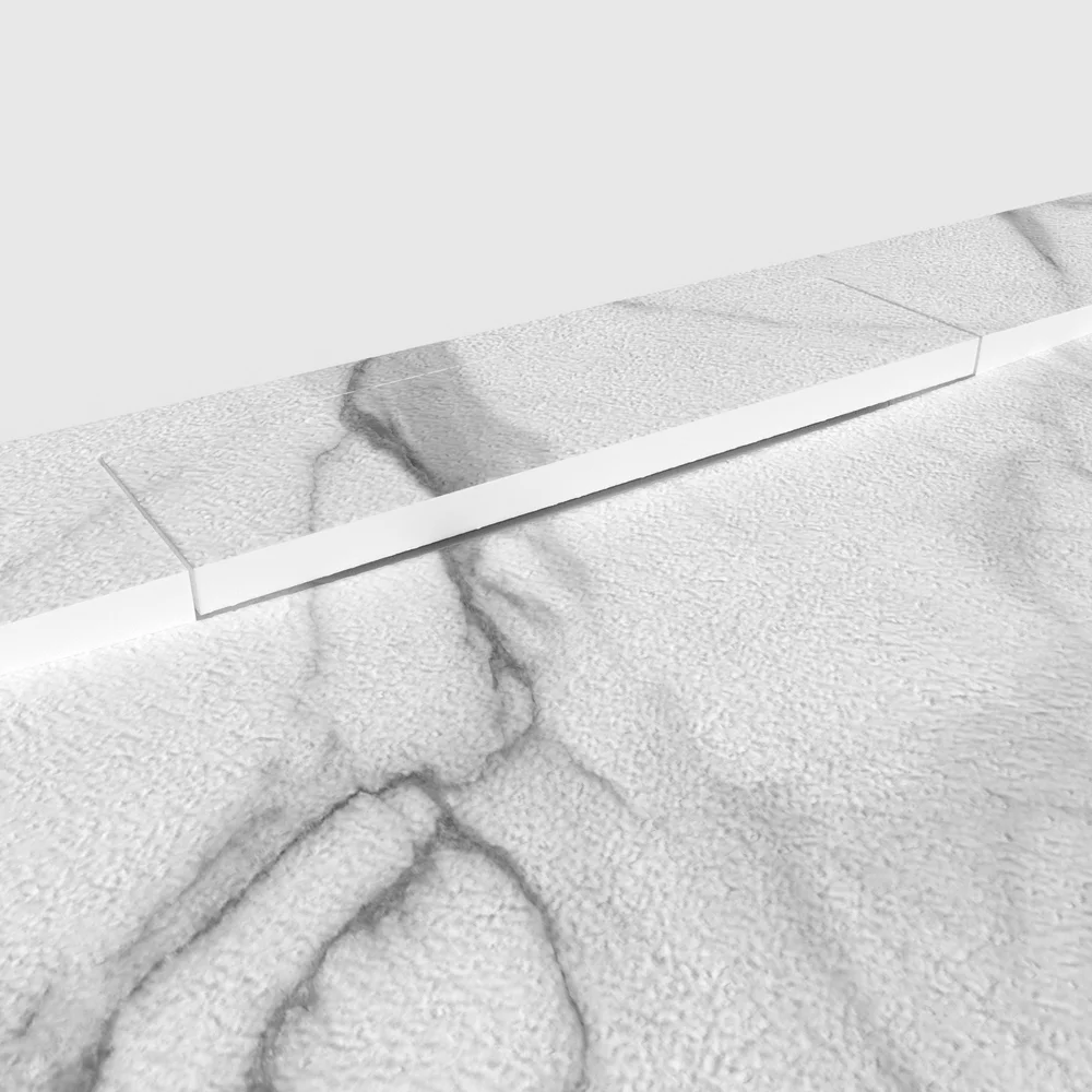 Douchebak PLASTER 3D imitatiemarmer-effect CIVILARIA – detail