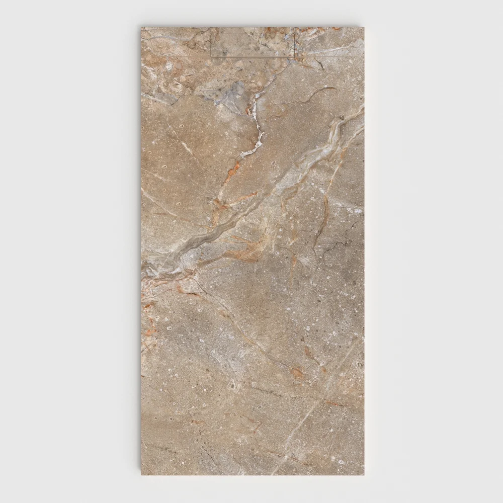 Douchebak PLASTER 3D imitatiemarmer-effect COLNOT – vooraanzicht