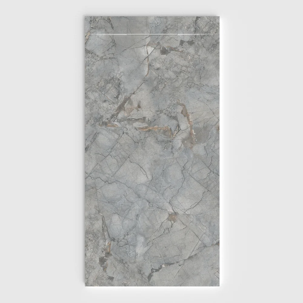 Douchebak PLASTER 3D imitatiemarmer-effect CREMAZZIA – vooraanzicht