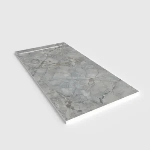 Douchebak PLASTER 3D imitatiemarmer-effect CREMAZZIA – perspectief