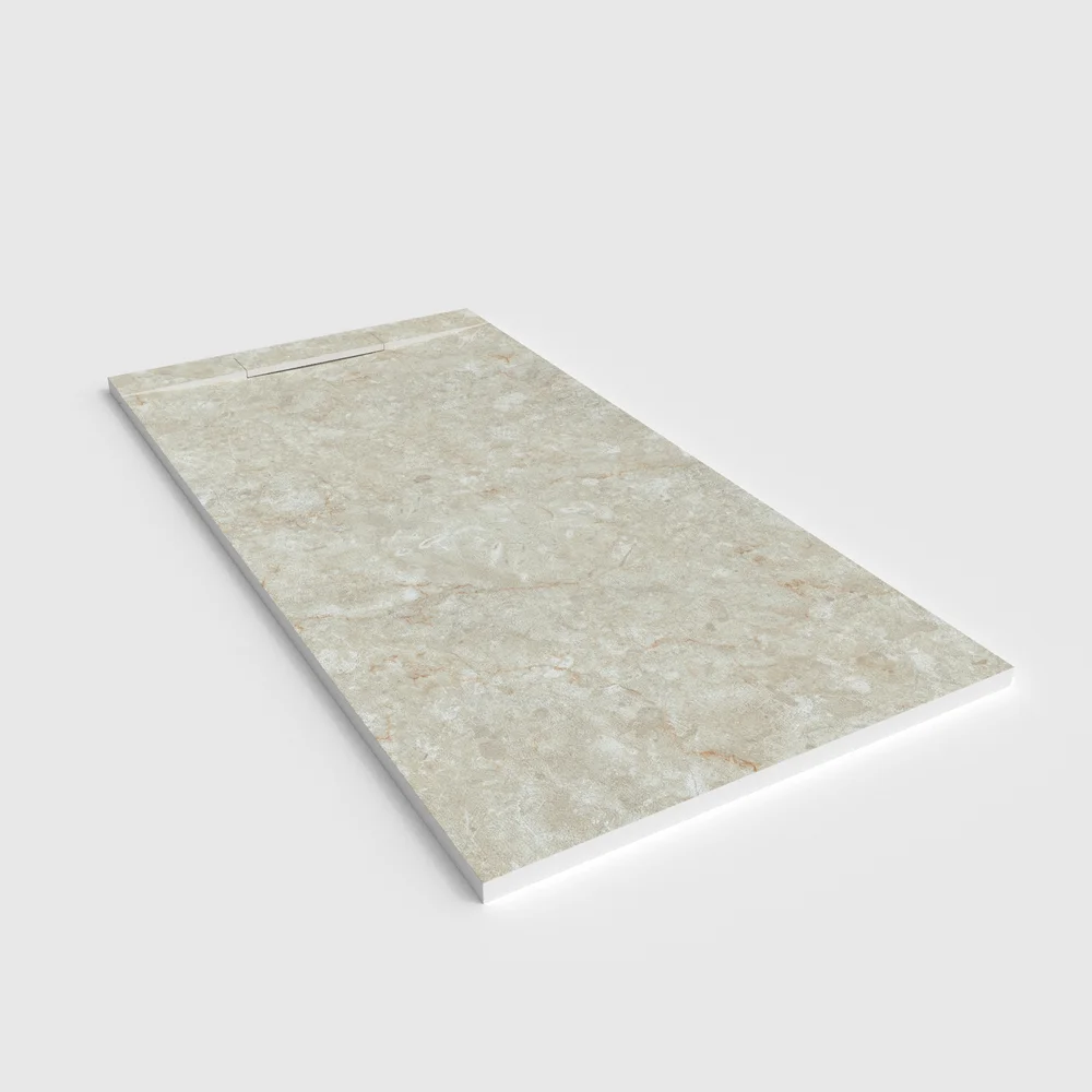 Douchebak PLASTER 3D imitatiemarmer-effect DOMARTH – perspectief